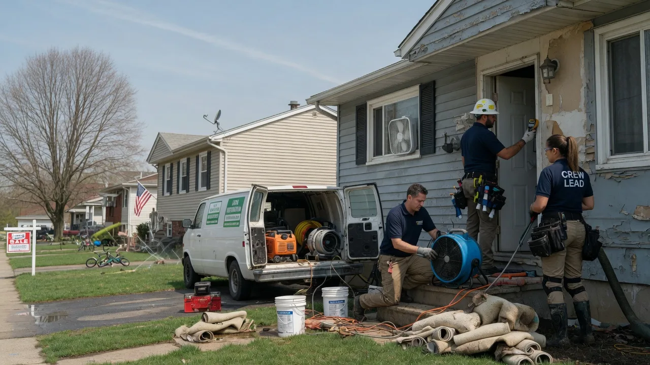 Flood Cleanup in Clay City, IL near me